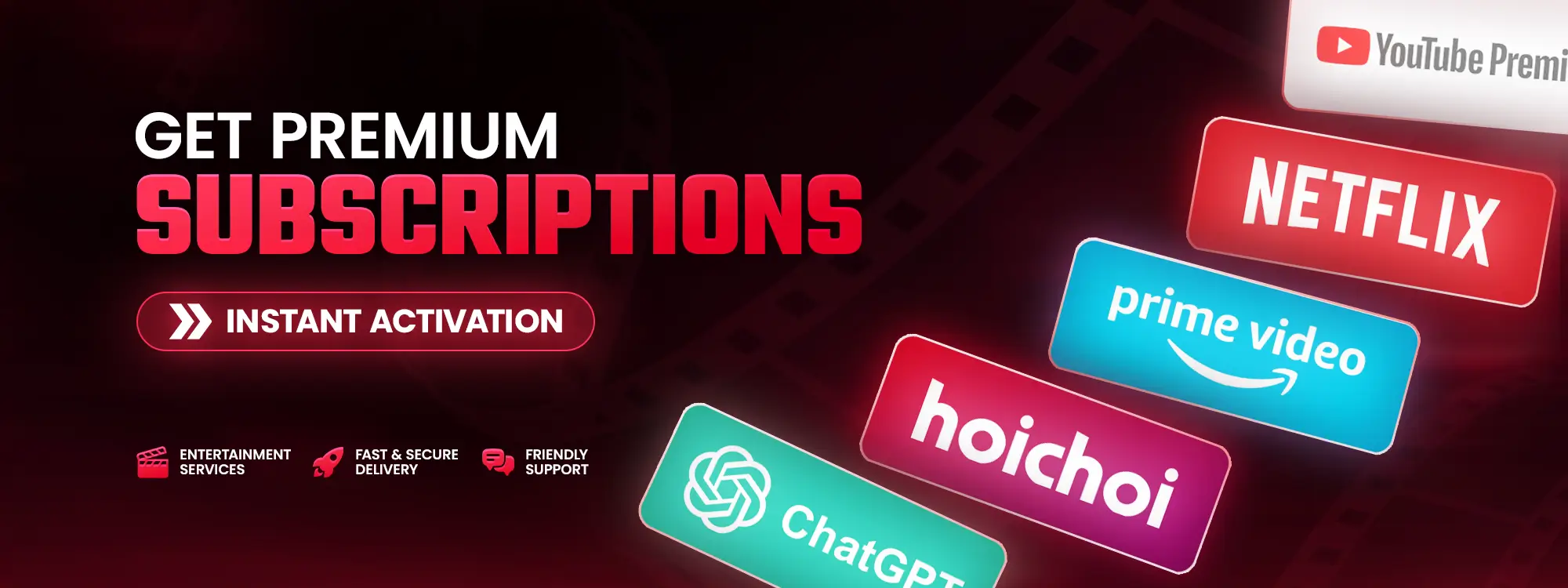 Buy Premium Subscriptions Bangladesh - Gift Cards Zone BD